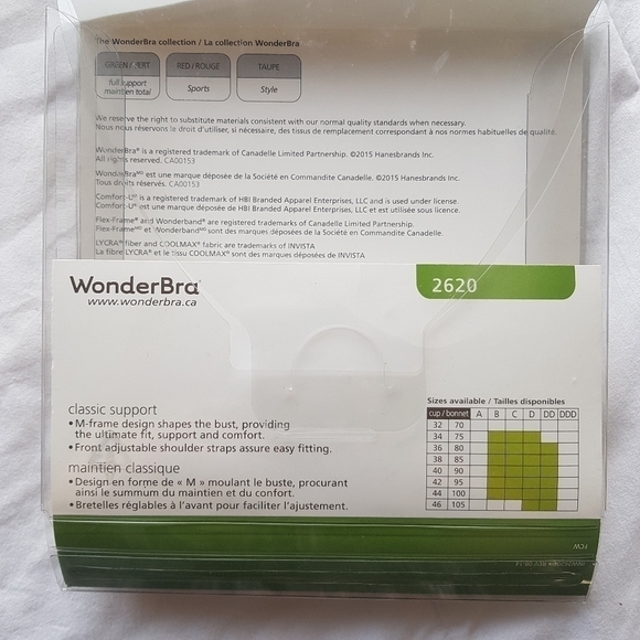 Wonderbra Classic Support Wireless Bra - Picture 9 of 10